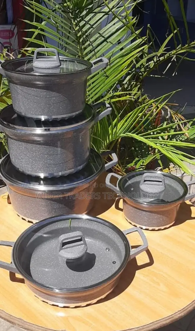 Bosch 10 Pieces Granite Cookware