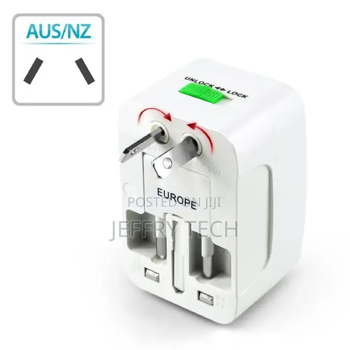 World Wide Travel/Power Charger Adapter Plug - EU MADE