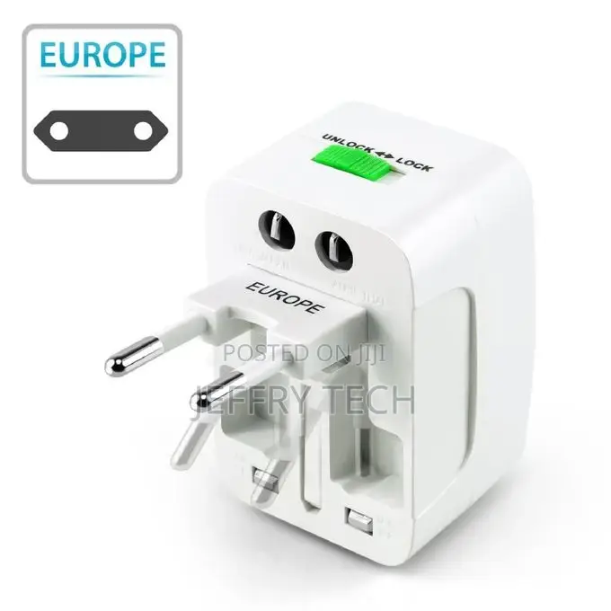 World Wide Travel/Power Charger Adapter Plug - EU MADE