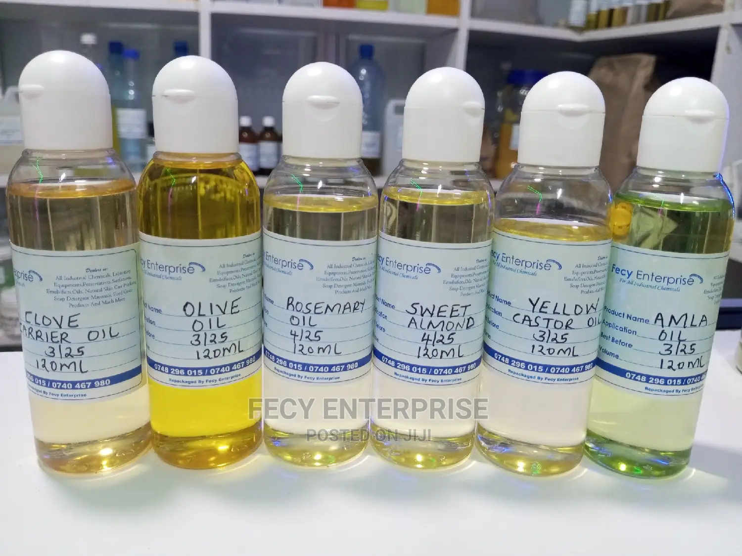 Cold Pressed Carrier Oils Available