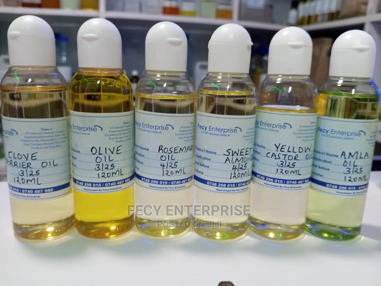Cold Pressed Carrier Oils Available