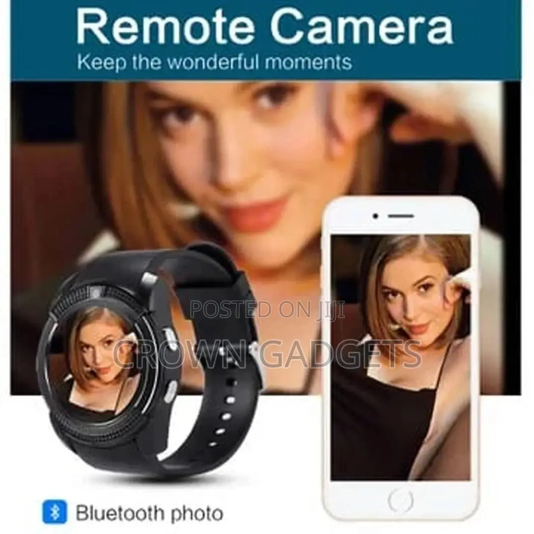 Smartwatch V8 Round Screen Android Bluetooth Smartwatch