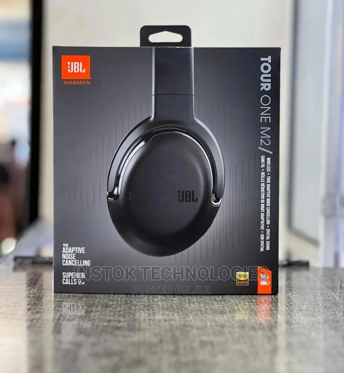 JBL Tour One M2 Noise-Canceling Wireless Over-Ear Headphones