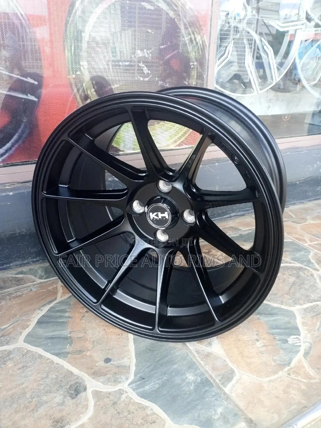 Rims Size 15/4/100 Offset Black