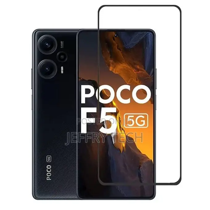 Tempered Glass Screen Guard for Poco F5 5G