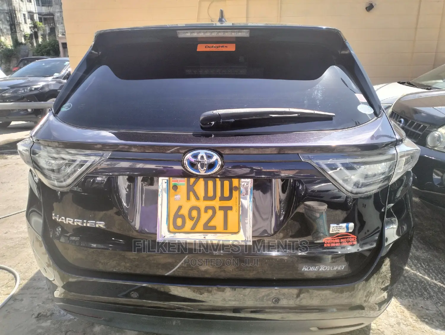 Toyota Harrier 2.5 Hybrid 4WD 2014 Blue