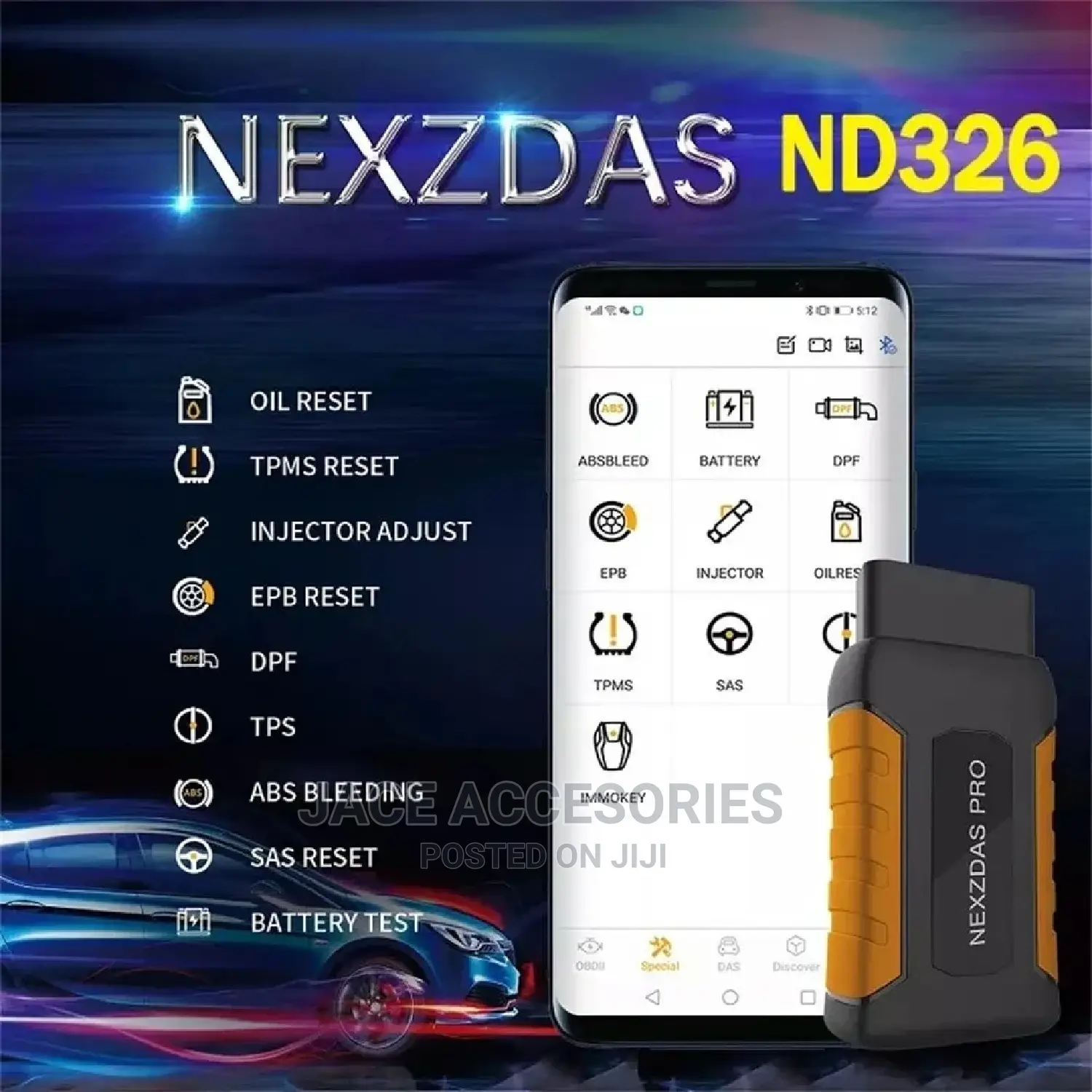 New Nexzdas ND326+Lifetime Free Reset Services