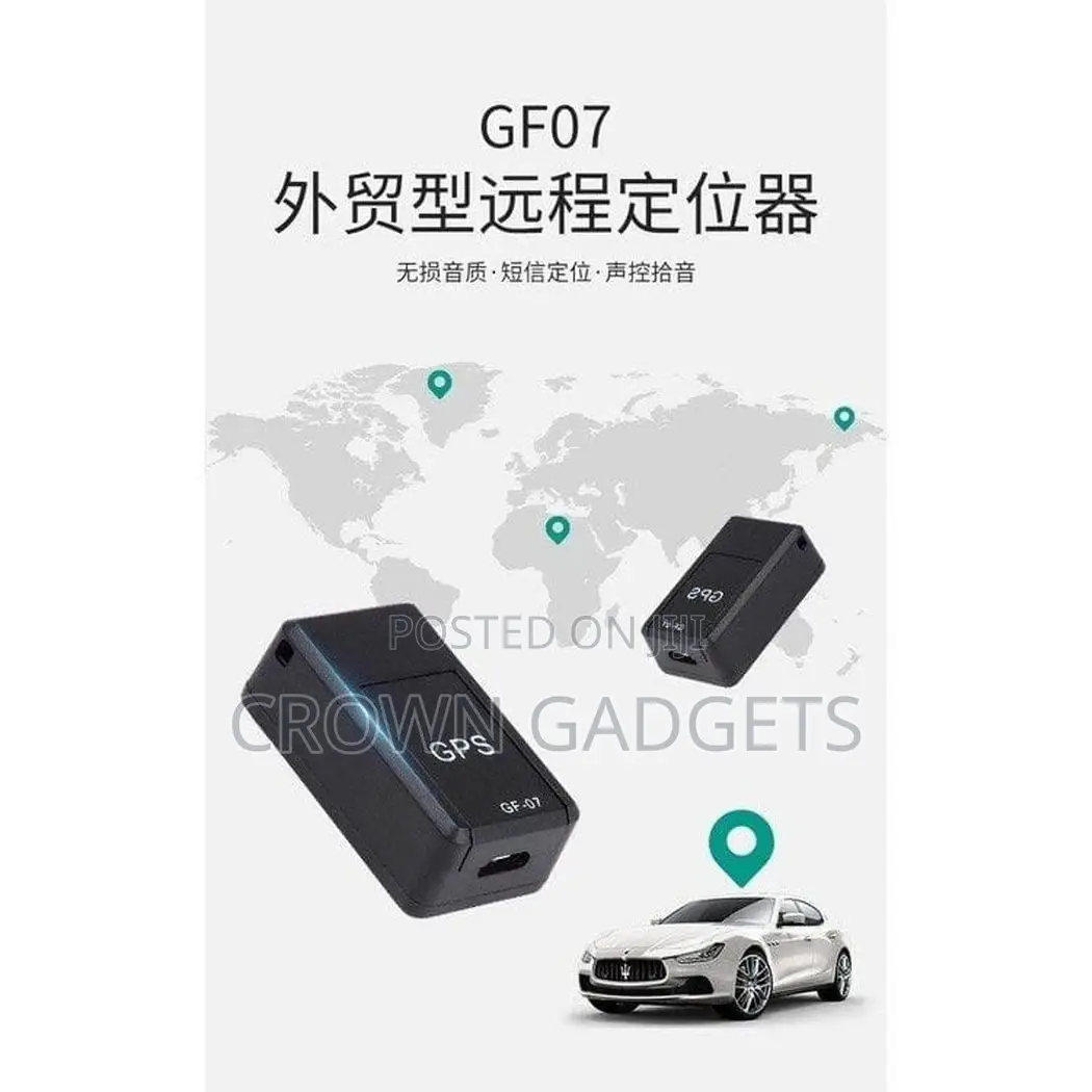 GF-07 Hidden Mini Sim Audio Car GPS Tracker