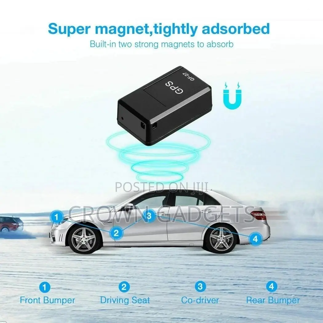 GF-07 Hidden Mini Sim Audio Car GPS