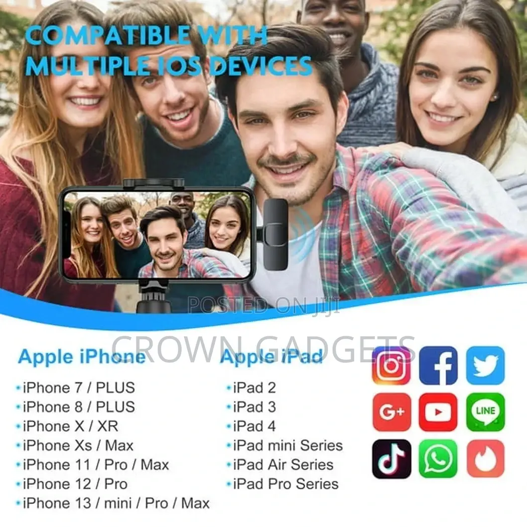 Wireless Microphone for Phone/ iPhone Wireless