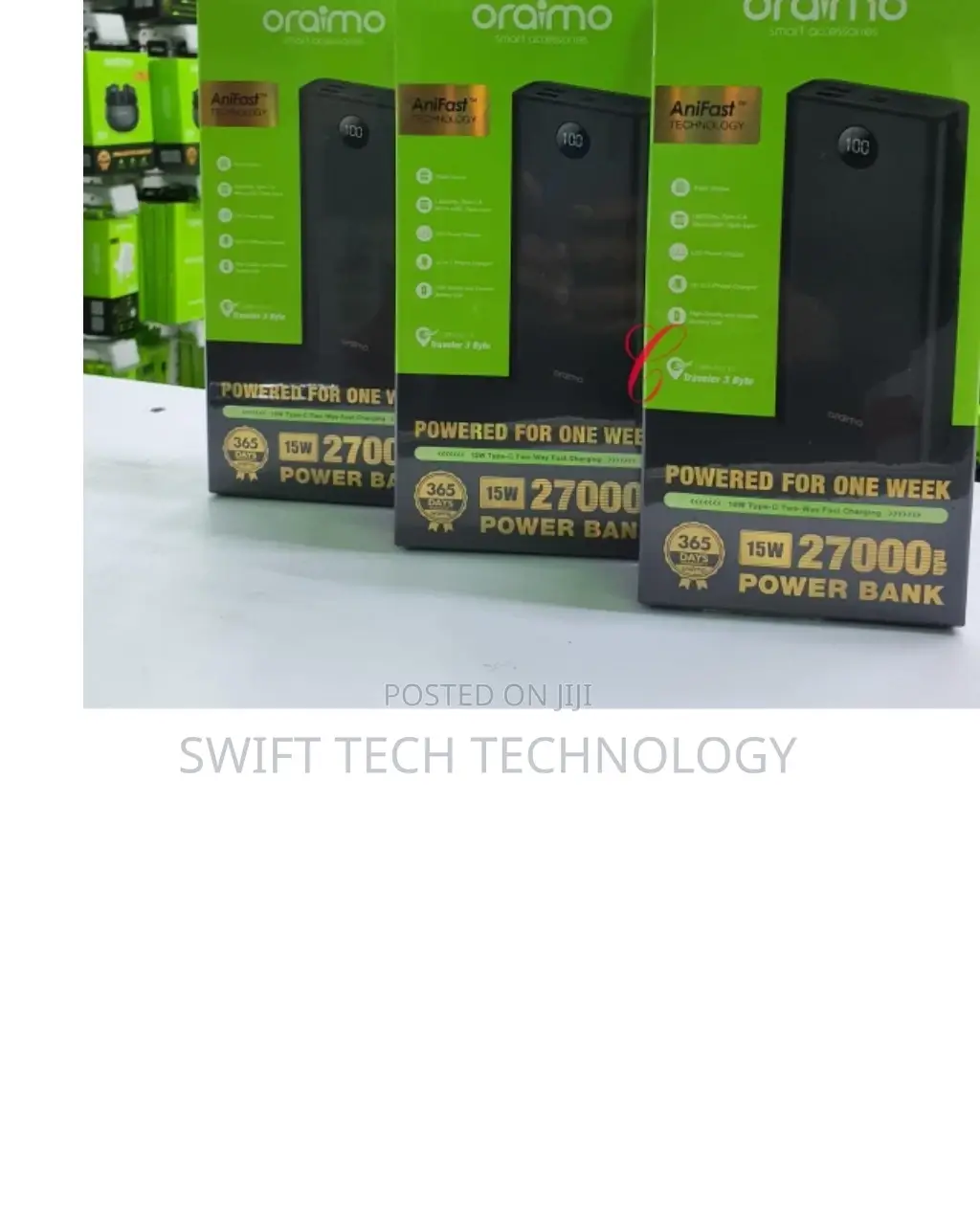 Power Bank Power Bank 27000 Amh
