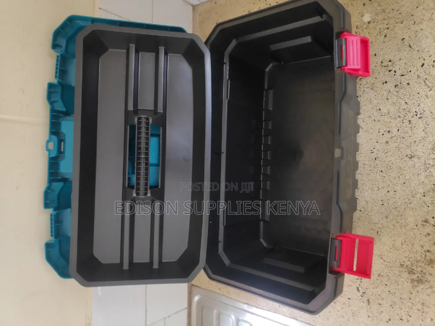 Tool Box 20" Total Big Plastic Toolbox 20 Inch Strong Good Quality