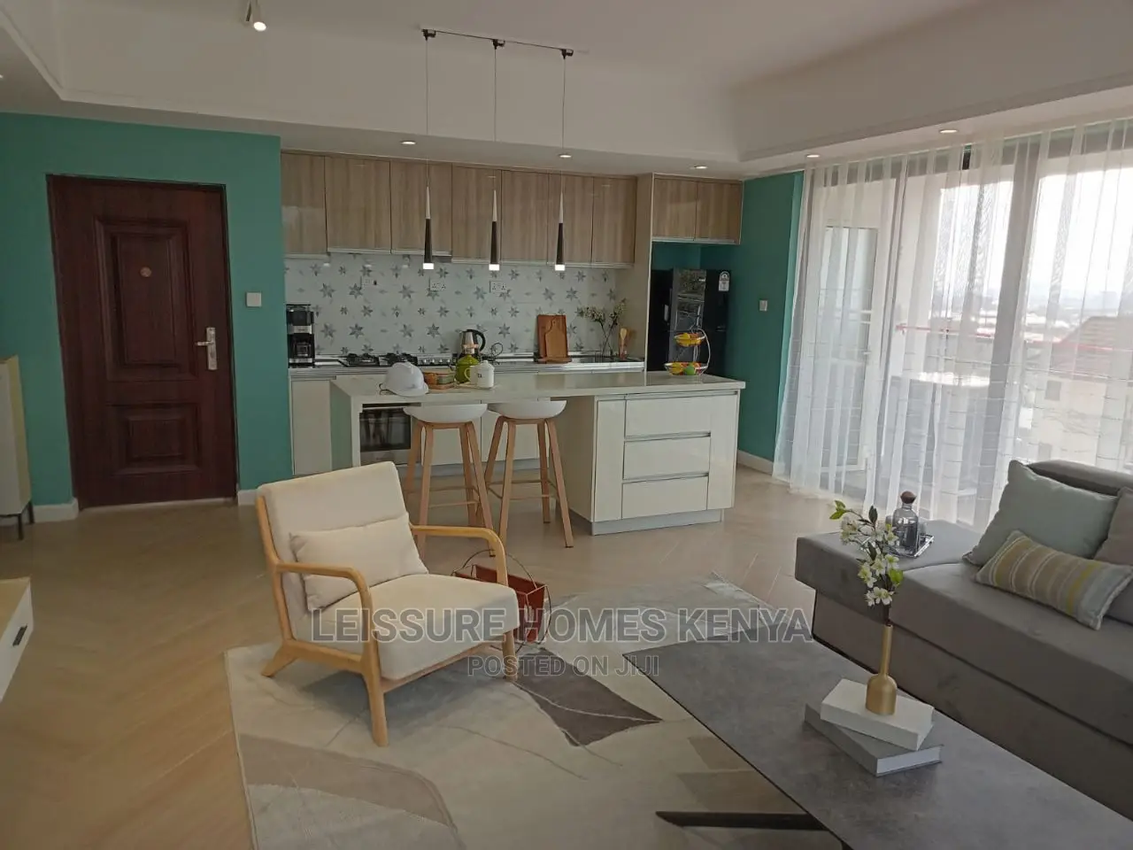 Furnished 1bdrm Apartment in Milimani for rent