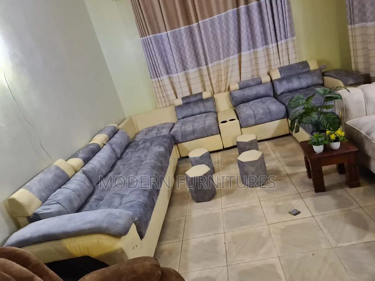 Classic U-Shaped Sofa