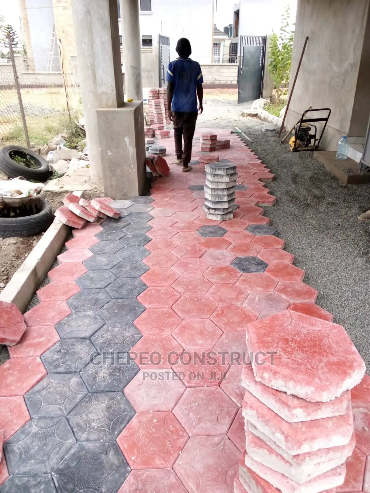 Colored Cabro Pavers