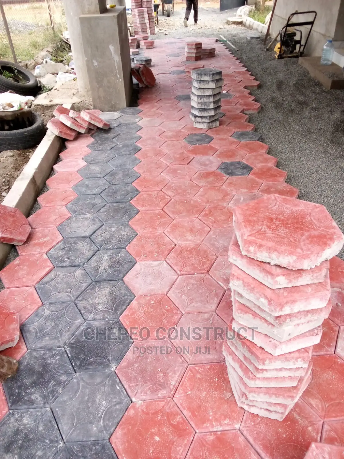 Colored Cabro Pavers