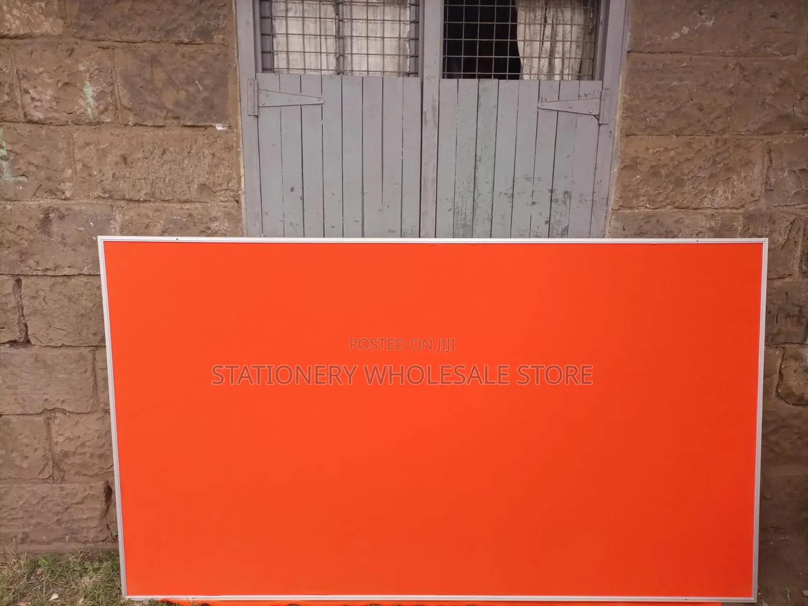 Noticeboard Orange Noticeboard 6ftx4ft