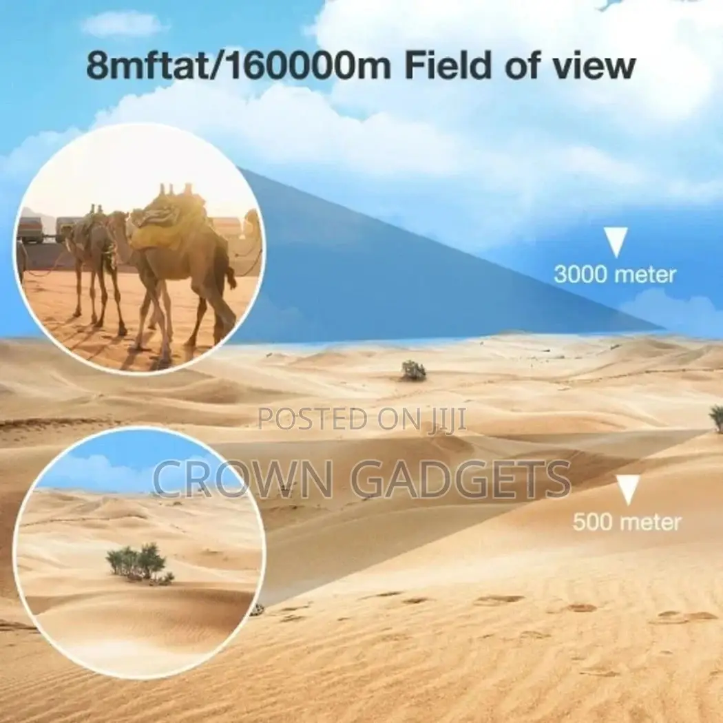 60X60 Binoculars Day/Night Powerful Coated Optics 60 X