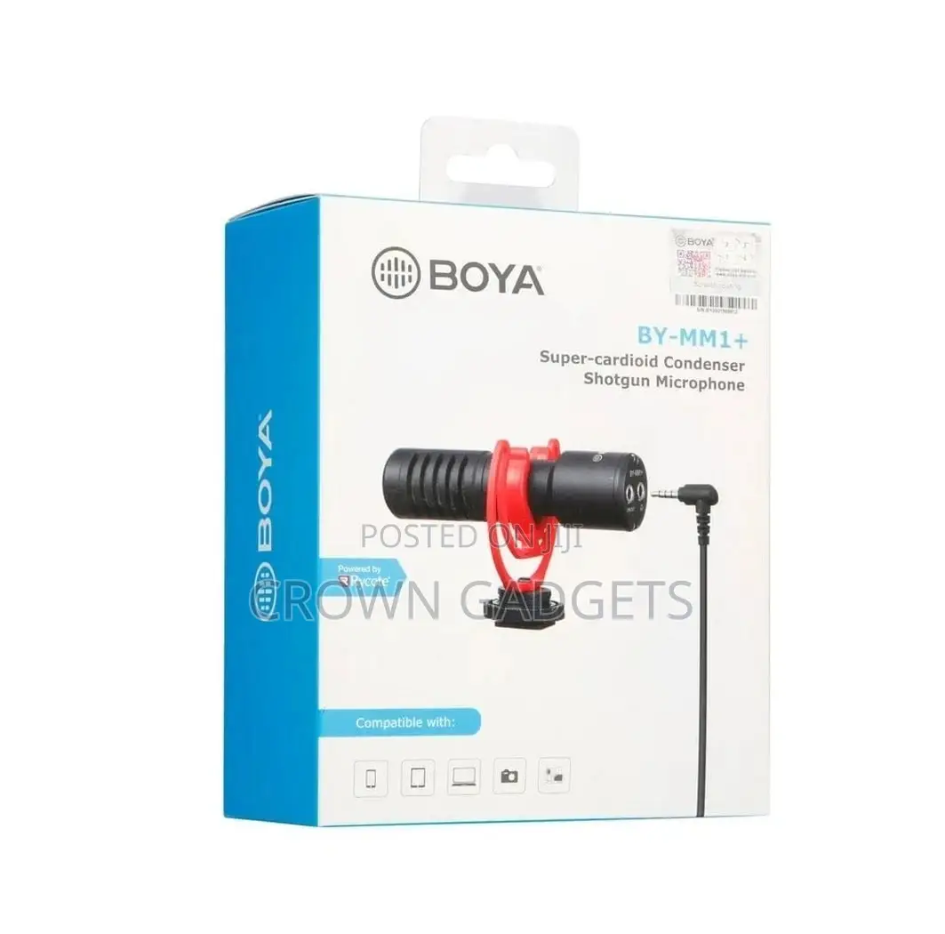 BOYA on Camera Shotgun Video Microphone by-Mm1