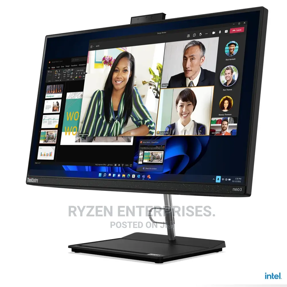 New Desktop Computer Lenovo 4GB Intel Core I3 SSD 256GB