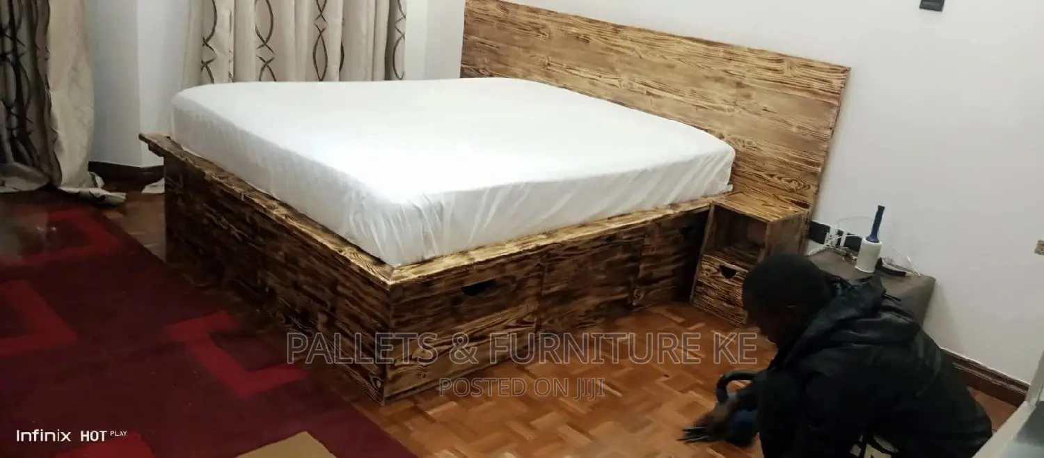 King Size Drawer Bed