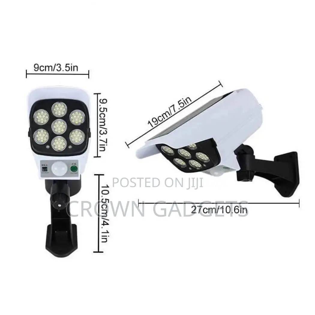 2 in 1 Solar Light Motion Sensor Security Dummy
