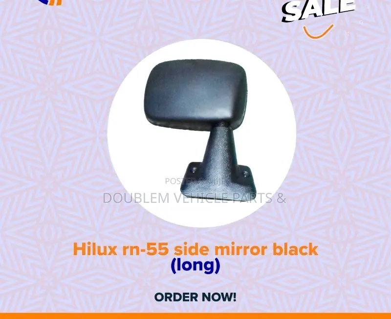 Sidemirror Toyota Hilux RN55/YN55 Long Black Universal