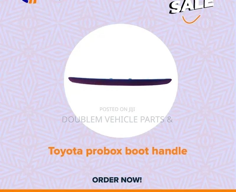 Boot Handle Toyota Probox Old Model 2005