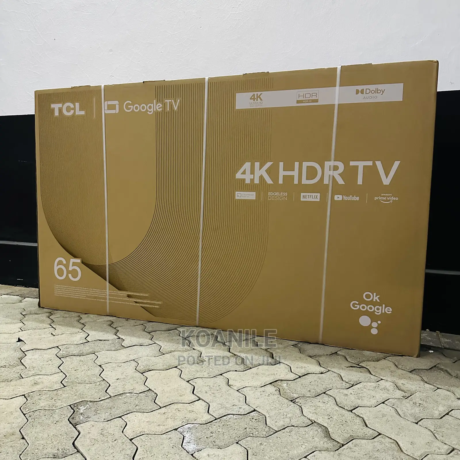 TCL 65 Inches HDR Google Tv