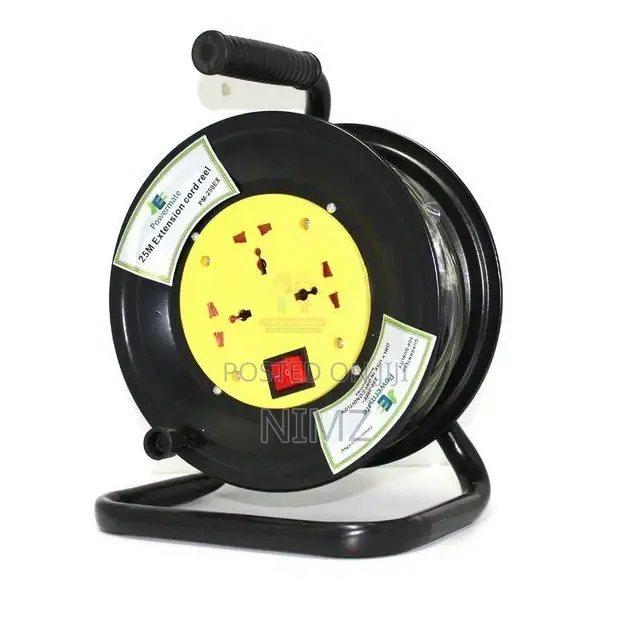 Powermate 50M 2.5mm Power Cable Extension Reel Fused 100% Co