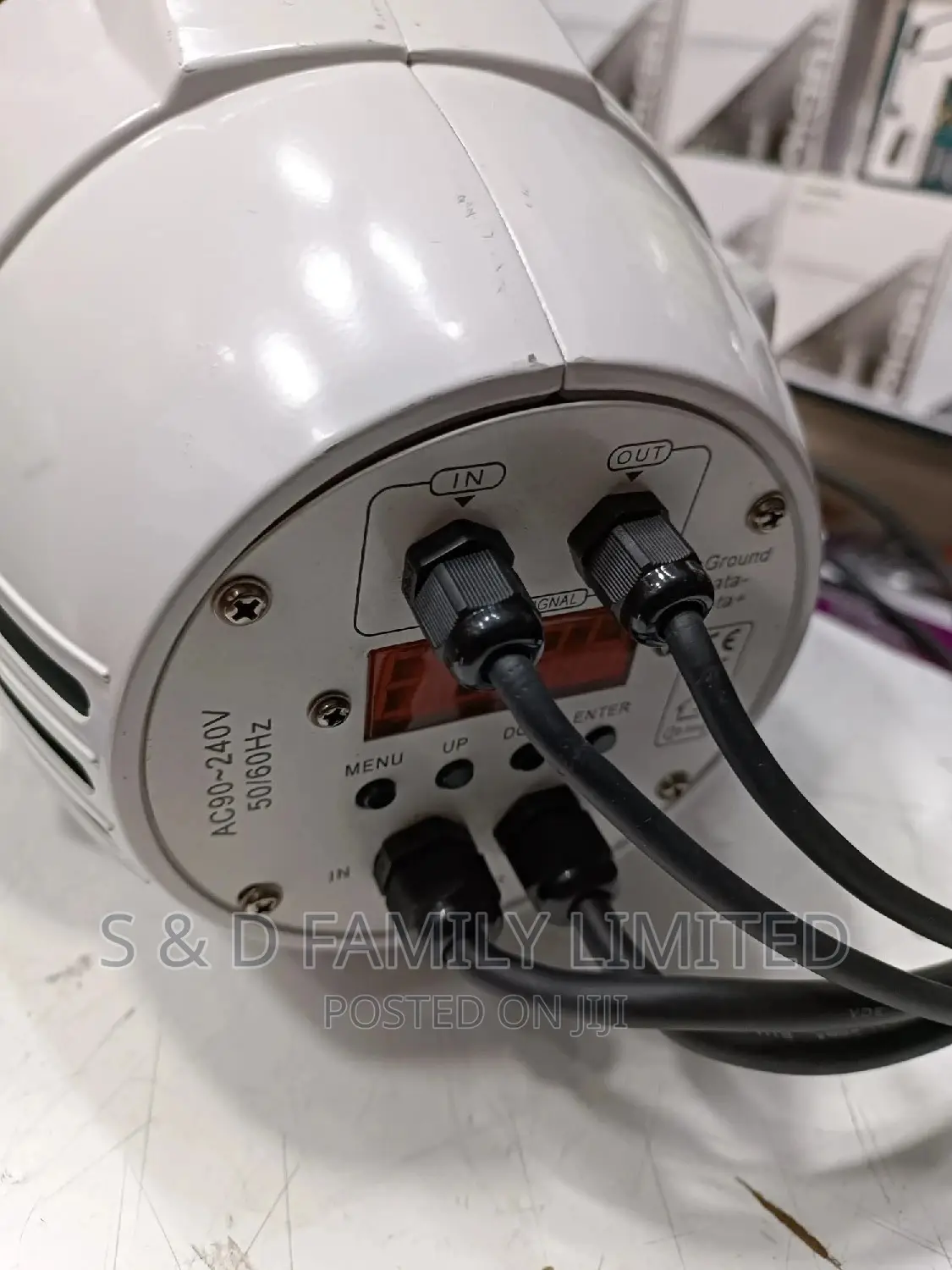 60 LED White Par Can Lights