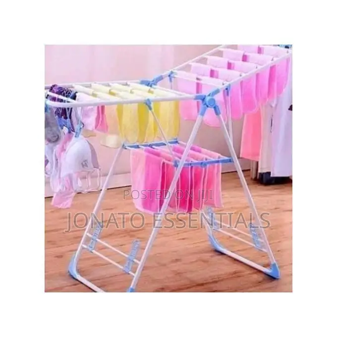Foldable and Portable Clothes Drying Rack