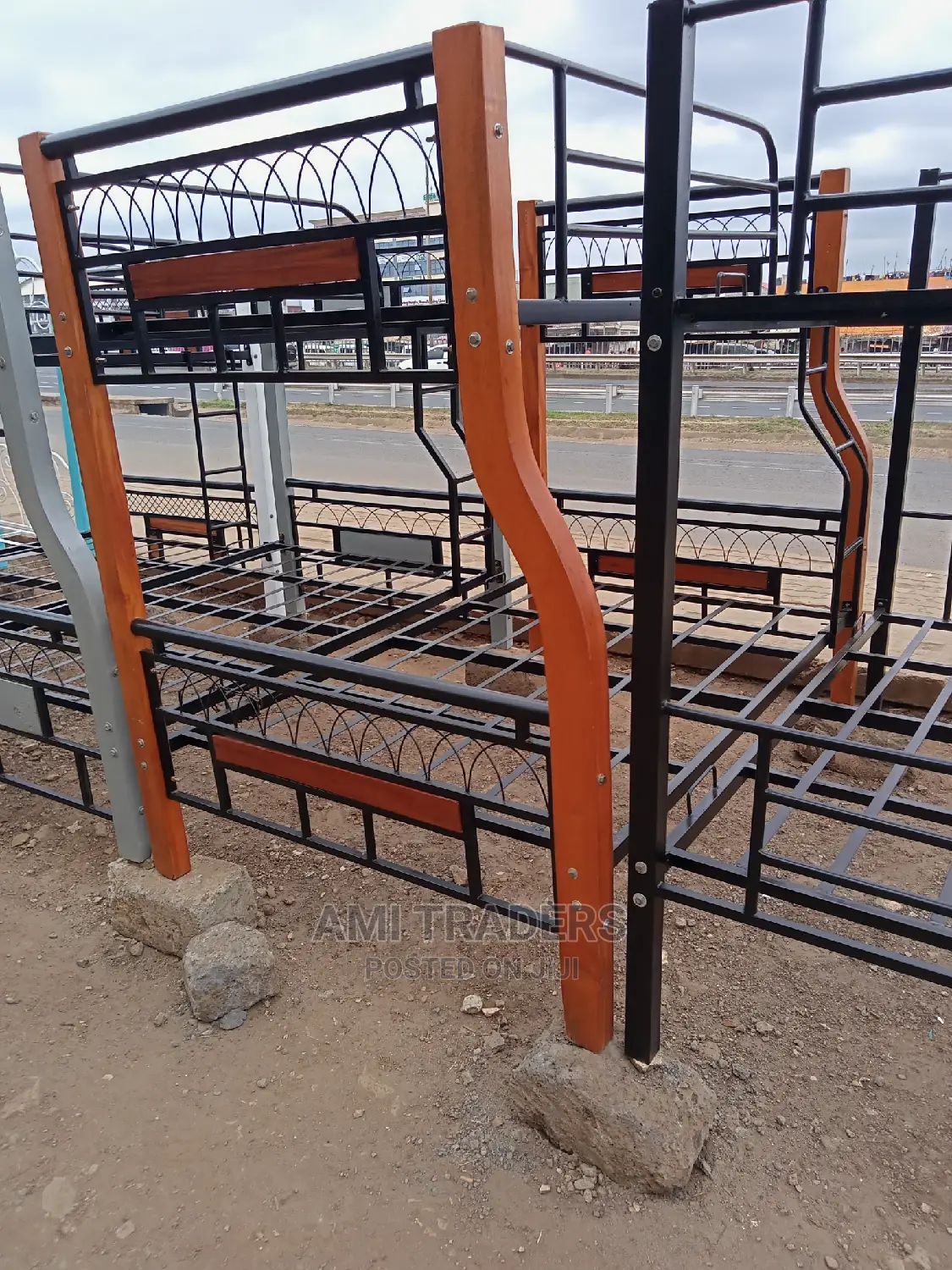 Double Decker Metal -Mahogany