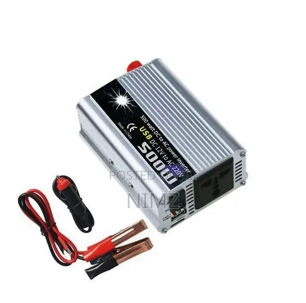 500W DC to AC Pure Sine Wave Car Power Inverter