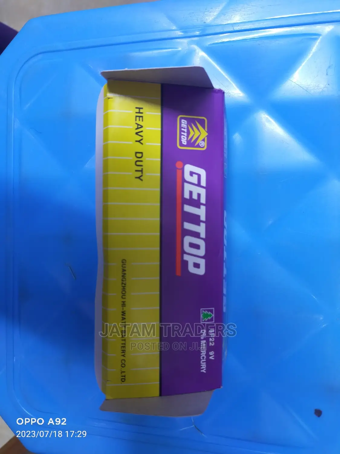 Gettops, 9V Batteries for Microphone and Multimeter (10pcs)