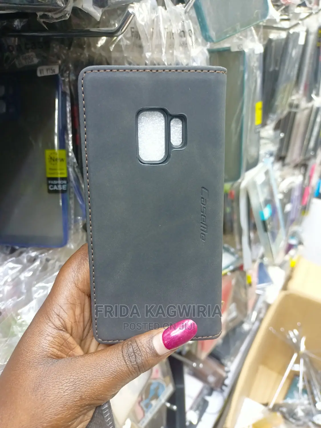 Caseme Leather Flip Covers for Samsung S9
