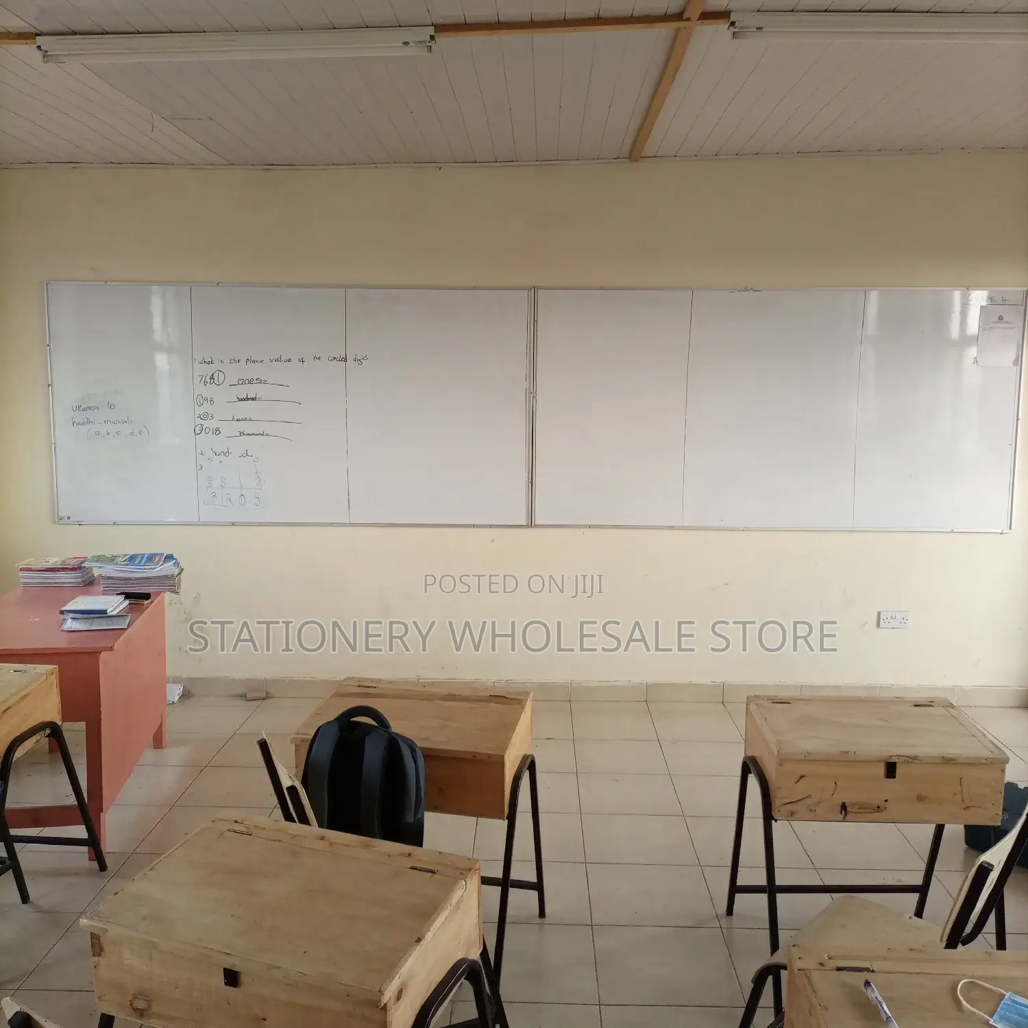 White Board for School 16ft Long by 4ft Height