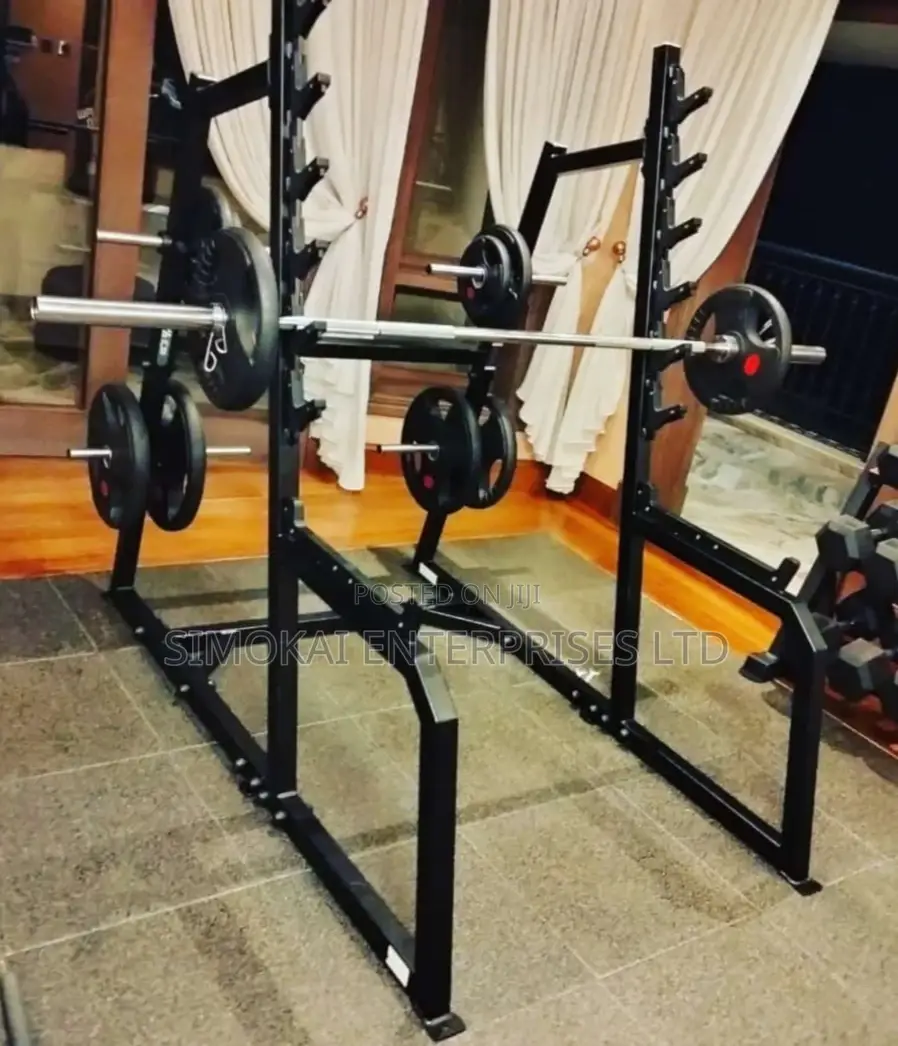 Commercial Gym Weightlifting Squat Racks
