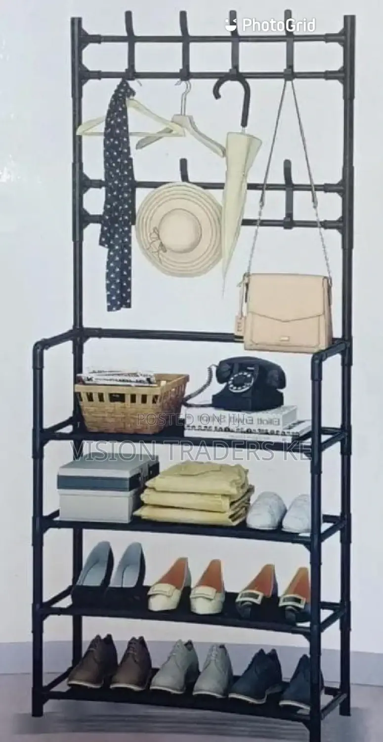 Multifunction Shoe Rack and Hat