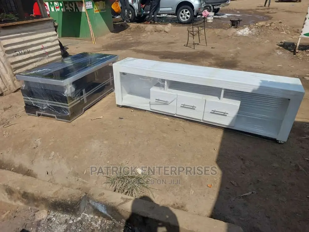 Morden Wooden TV Stand White