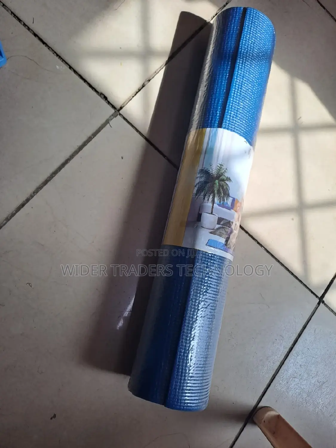 Thick Double Sided Exercise Fitness Yoga Mat - 6MM Green
