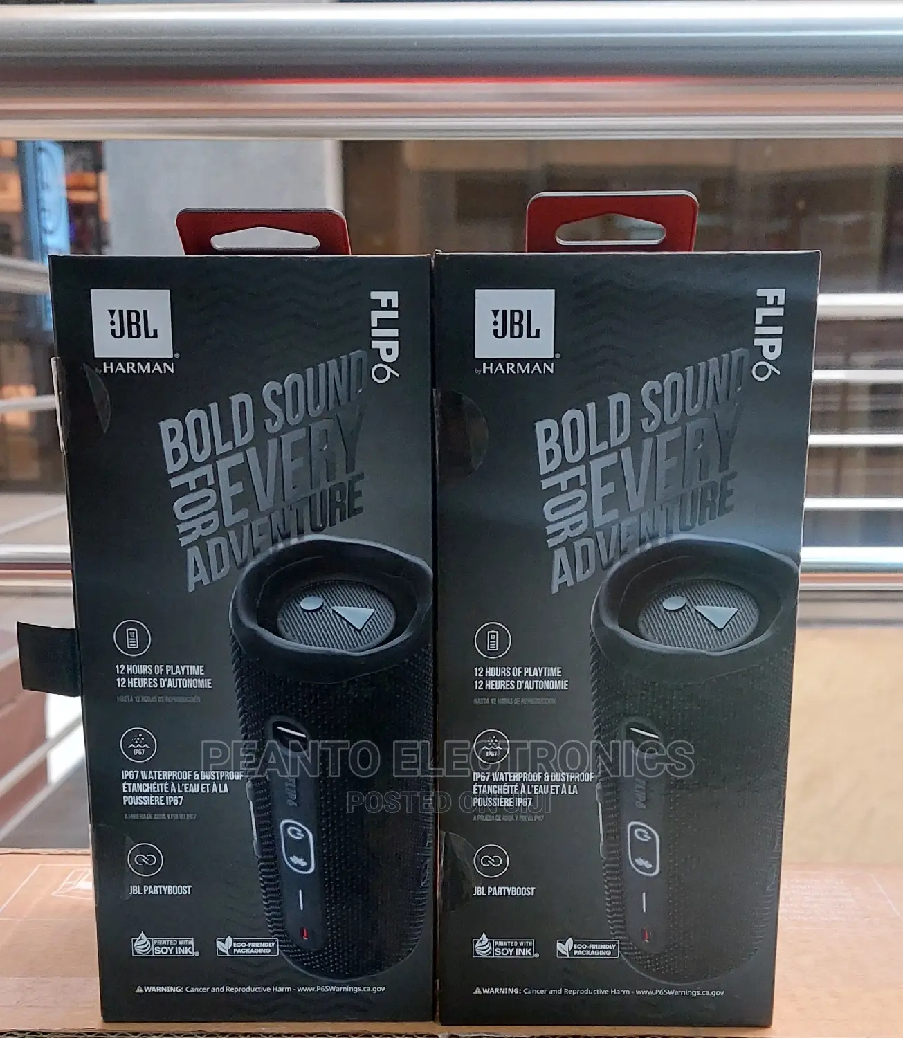 JBL Flip 6 Portable Bluetooth Speaker – Waterproof