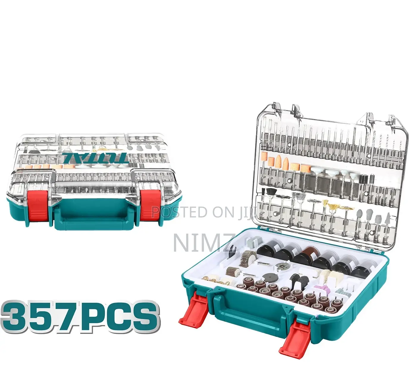 Total TACSD13571 357pcs Accessories of Mini Drill