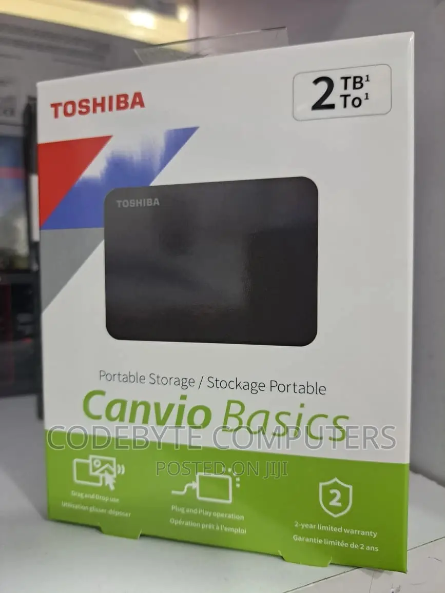 Toshiba 2TB Harddrive