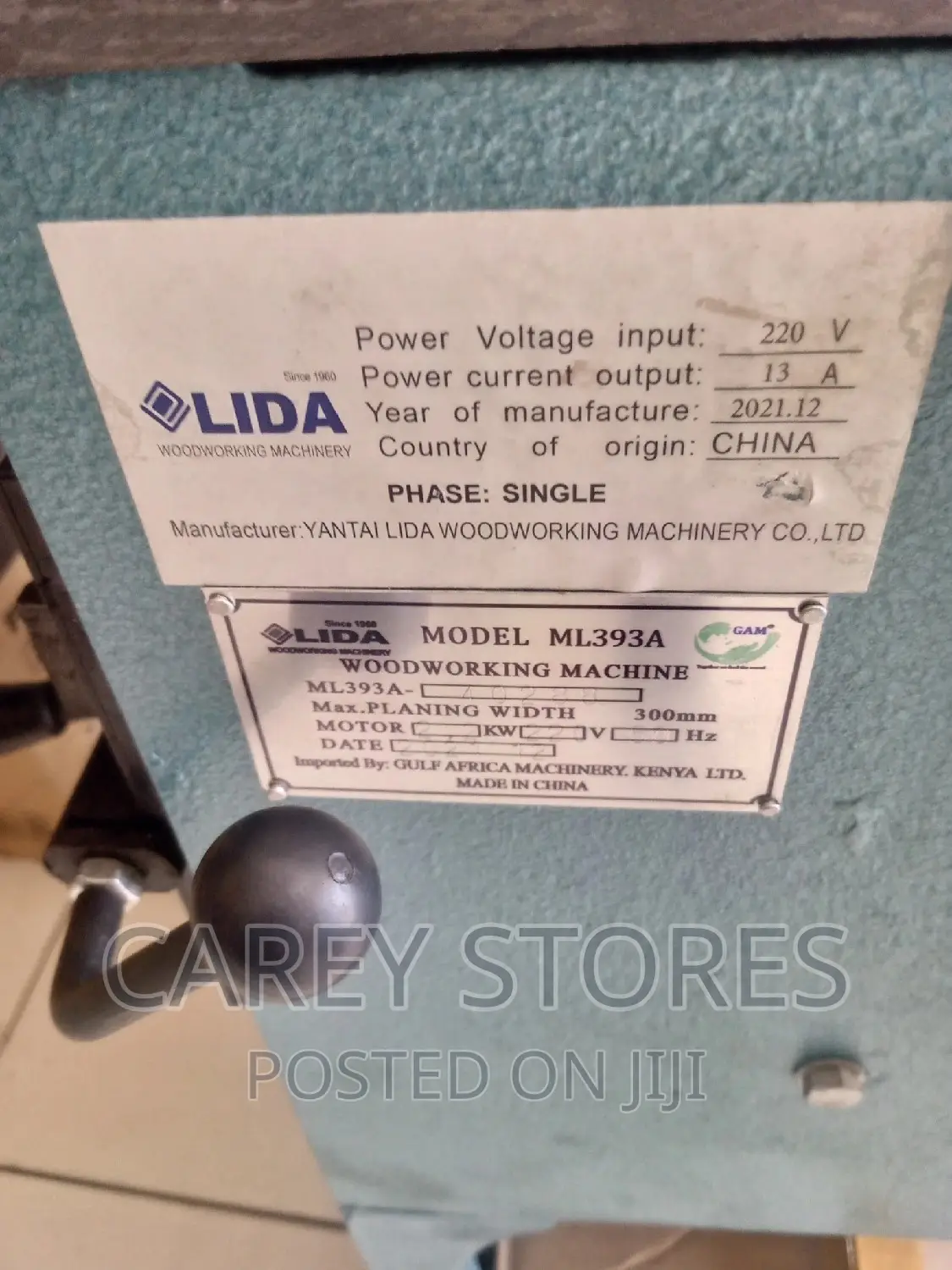 Linda Wood Working Machine