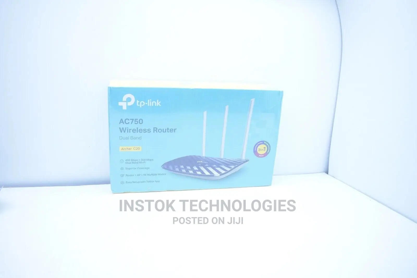 Tp-Link Archer C20 AC750 Wireless Dual Band Router