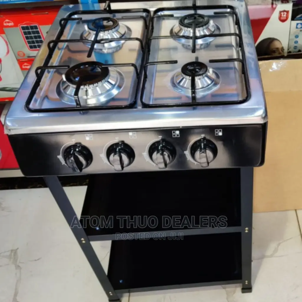 Brand New Gas Burner Cooker 4 With the Shelves 