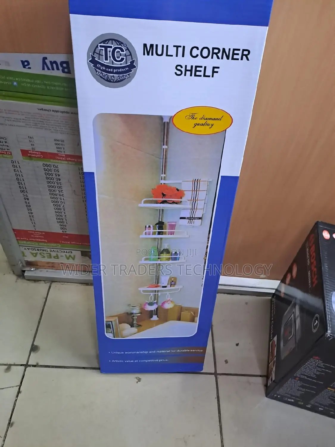 Corner Shelf Bathroom Rack
