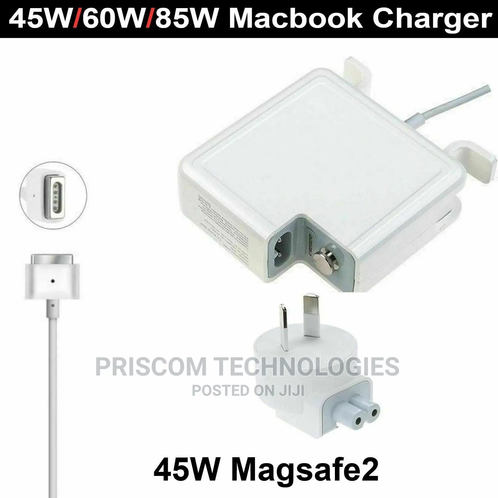 Macbook Magsafe Power Charger Adapter 14.5V, 3.1A - 45W