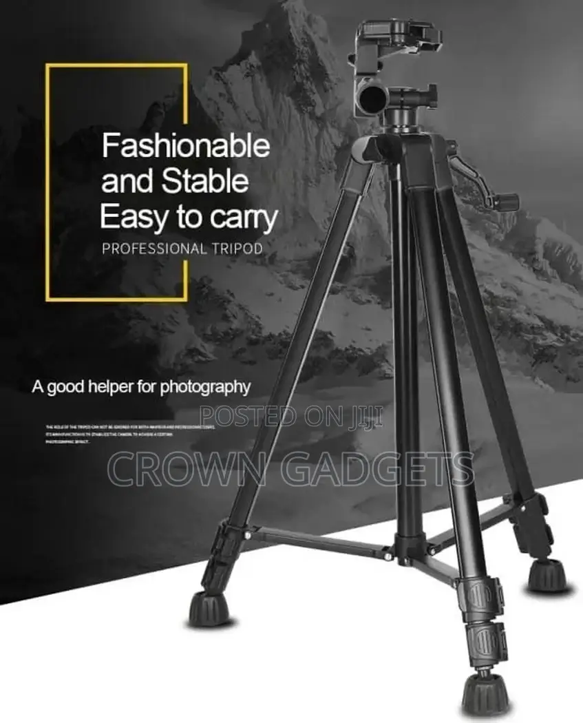 Portable Tabletop Foldable Tripod Stand, 3366 Tripod